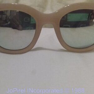 Sunglasses Isaac Mizrahi Silver Mirrored Winter Camouflage